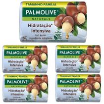 Palmolive sabonete cremoso naturals hidratação intensivasão 5 unidades de 150 gramas