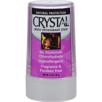 Palo Desodorante Crystal Body para Viaje Sin Fragancia 45 mL (Paquete de 5)