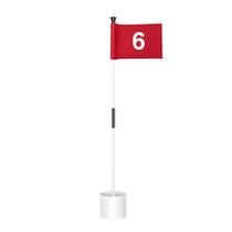 Palos de Bandera para Golf en Miniatura KINGTOP 91 cm (3 pies) Bandera Roja Nº 6 Palos de Bandera para Golf en Miniatura KINGTOP 91 cm (3 pies) Bandera Roja Nº 6