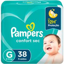 Pampers confort sec g c/38