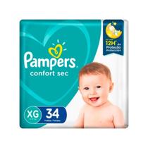 Pampers Confort Sec Mega 34Un Xg - Procter Gamble Ind