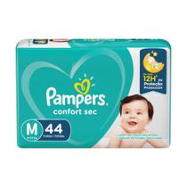 Pampers Confort Sec Mega 44Un M - Procter Gamble Ind