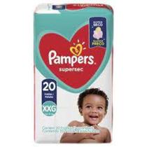 Pampers fralda supersec xxg 20un