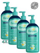 Pampers Shampoo De Glicerina Para Bebês KIT 4x 400ml Pampers Shampoo De Glicerina Para Bebês KIT 4x 400ml