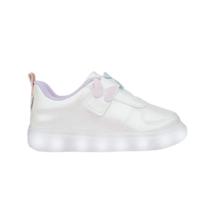 Pampili Tenis Sneaker de Luz Borboletas Branco