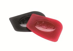Pan Scrapers Lodge SCRAPERPK Durable, vermelho/preto, pacote com 2 Pan Scrapers Lodge SCRAPERPK Durable, vermelho/preto, pacote com 2