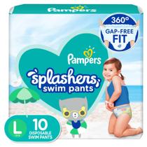 Pañales de Natación Pampers Splashers Talla Grande Paquete de 10