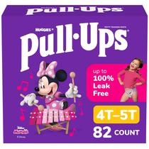 Pañales Entrenadores para Niñas Pull-Ups Talla 4T-5T, 82 Unidades Pañales Entrenadores para Niñas Pull-Ups Talla 4T-5T, 82 Unidades