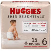 Pañales Huggies Skin Essentials Talla 6 Paquete de 15 Pañales Huggies Skin Essentials Talla 6 Paquete de 15