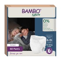 Pañales Nocturnos Pull Up Premium Bambo Nature Dreamy Night, 60 Unidades