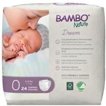 Pañales para Bebé Bambo Nature Dream Talla 0, Paquete de 24 Pañales para Bebé Bambo Nature Dream Talla 0, Paquete de 24
