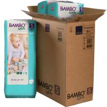 Pañales para Bebé Bambo Nature Talla 5 XL Bolsa Verde 132 Unidades Pañales para Bebé Bambo Nature Talla 5 XL Bolsa Verde 132 Unidades