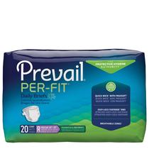 Pañales para Incontinencia Prevail Per-Fit Máxima Absorción Plus Talla R 20
