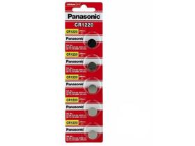 Panasonic Cr1220 Lithium 3V - Cartela Com 5 Unidades
