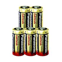 Panasonic CR123A 3v Photo Lithium - KIT 5 UN
