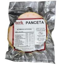 Pancetta redonda defumada pedaço 200gr berk charcutaria gourmet