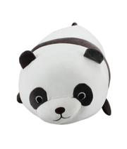 Panda Almofada Pelúcia Kawaii 50 Cm Cor Marrom E Branco
