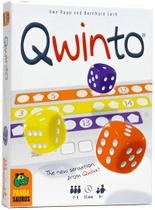 Pandasaurus Games Qwinto, Fast-Paced Dice Game, Everyone Plays at The Same Time, Fill Rows on Scoresheets with Numbers As Faster &amp Highly as Possible to Score Points, 1-5 Players, Age 8 &amp Up, 20 min