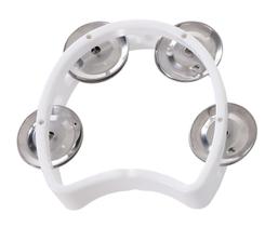 Pandeiro 1/2 Meia Lua Infantil Spanking Branco