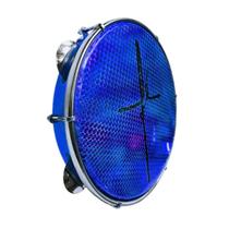 Pandeiro 10" ABS Inox Fé Azul Holográfica 40223AZ/AZ - Luen