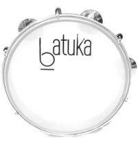 Pandeiro 10 Polegadas -- BATUKA by LUEN -- Aro ABS -- Pele leitosa -- Branco