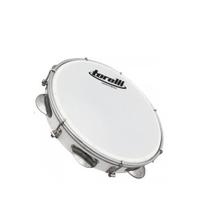 Pandeiro 10 Torelli TP309BC Injetado Branco Pele Leitosa