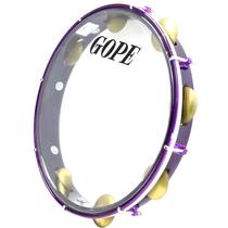 Pandeiro 12" Super Leve Lilas Cristal 647-SLLL - Gope Pandeiro 12" Super Leve Lilas Cristal 647-SLLL - Gope
