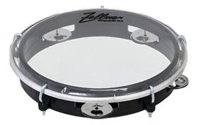 Pandeiro 8 Polegadas Pele Transparente Abs Zellmer Preto Pandeiro 8 Polegadas Pele Transparente Abs Zellmer Preto