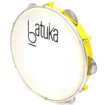 Pandeiro ABS Batuka em Inox 10 " Amarelo - Luen