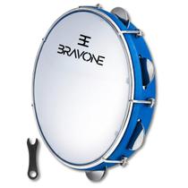 Pandeiro Azul Bravone10 Polegadas Percussão Profissional Premium Percussão Profissional Premium Pandeiro Azul Bravone10 Polegadas Percussão Profissional Premium Percussão Profissional Premium