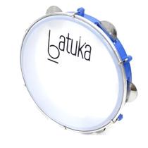 Pandeiro Batuka 10" Pele Leitosa Inox ABS