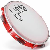 Pandeiro Batuka Luen Profissional 10" Com Pele Branca