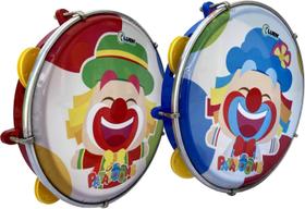 Pandeiro Bebê Divertido Chocalho Pandeirinho Colorido Infantil Patati e Patata Pandeiro Bebê Divertido Chocalho Pandeirinho Colorido Infantil Patati e Patata