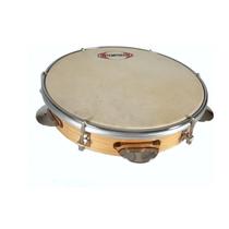 Pandeiro Contemporânea 10" Light 20LT Madeirado Pele Couro Pandeiro Contemporânea 10" Light 20LT Madeirado Pele Couro