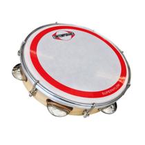 Pandeiro Contemporânea 10" Madeira 24DTSSN Super Nylon - Natural