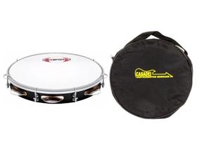 Pandeiro Contemporanea 10 Polegadas Light 83lt Preto + Capa Pandeiro Contemporanea 10 Polegadas Light 83lt Preto + Capa