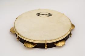 Pandeiro Contemporânea 10polegada Couro Leo Rodrigues 27cll Pandeiro Contemporânea 10polegada Couro Leo Rodrigues 27cll