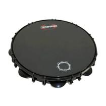 Pandeiro Contemporanea 11 Tarraxa Dupla Formica Preta 37PBCF