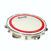 Pandeiro Contemporanea 30ctssnb 10 Pol Super Nylon Branco