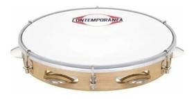 Pandeiro Contemporânea 82lt Amadeirado 10 Pol Nylon Light - Contemporanea