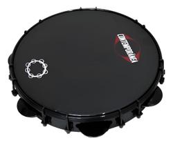 Pandeiro contemporanea black 10 31pbcf carlos café formica preta