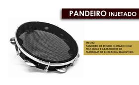 Pandeiro de estudo Pele Muda c/ abafadores- Torelli - TPE292