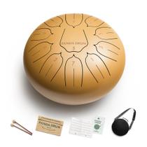 Pandeiro de Língua em Aço Panda Drum Plus com Acessórios 11 polegadas