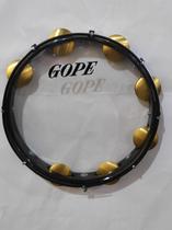 Pandeiro GOPE G2 11'' 8 AFIN Preto Pele Cristal (644G2PP)