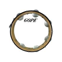 Pandeiro Gope Iniciante 12 Polegadas 7 Afinações Pele Cristal