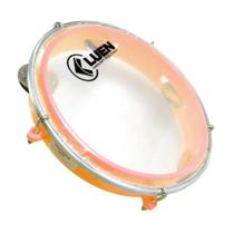 Pandeiro Infantil 8 Polegadas LUEN Laranja 40084LR Pandeiro Infantil 8 Polegadas LUEN Laranja 40084LR
