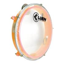 Pandeiro Infantil 8 Polegadas LUEN Laranja 40084LR