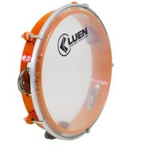 Pandeiro Infantil Abs Laranja Pele Cristal 8" - Luen