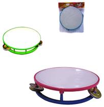 Pandeiro infantil grande 19cm de ø na solapa