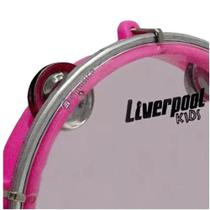 Pandeiro Infantil Liverpool Kids - 8' Preto ou Rosa